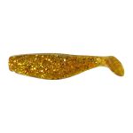 Силиконовые приманки Aquatech М75-00G32 (5шт) Прозрачный-Золото Голография