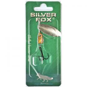 Блесна вращающаяся SILVER FOX FLAT 3D 16S-S